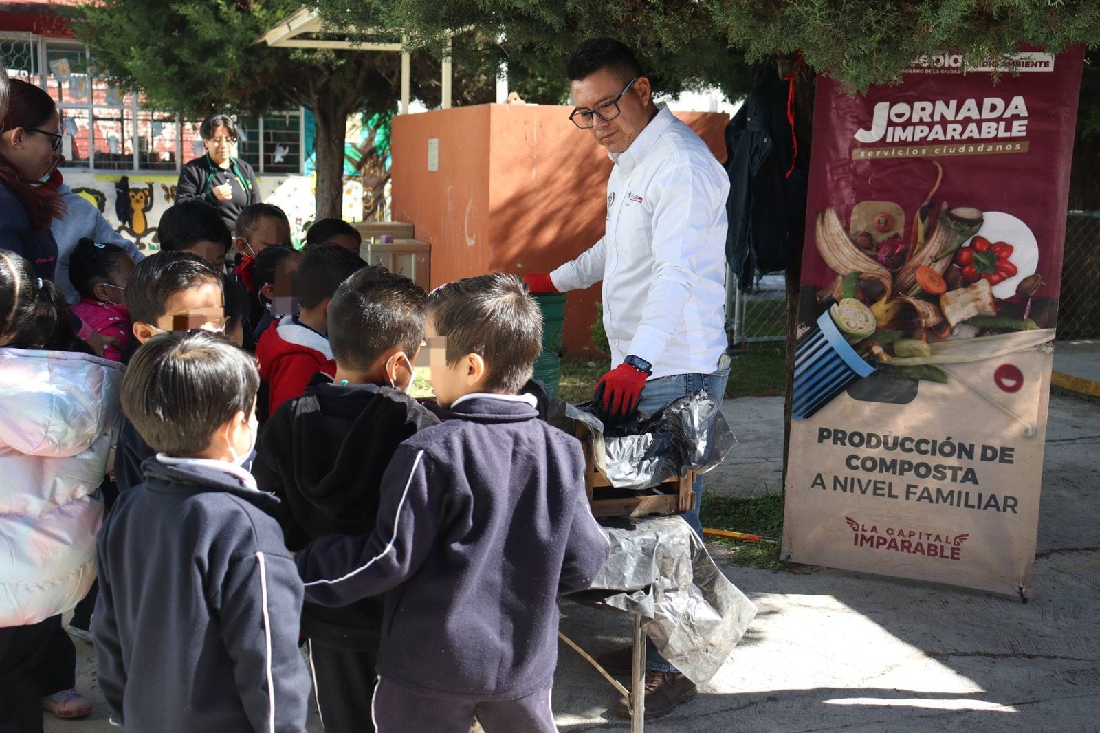 Continua Gobierno de la Ciudad fortaleciendo el compromiso por escuelas sustentables